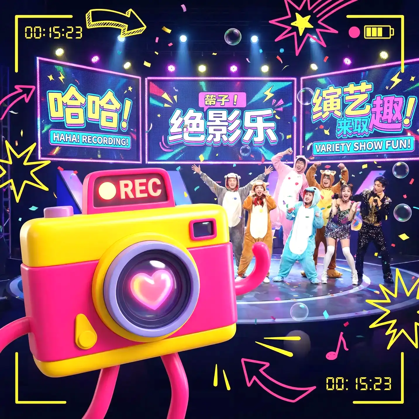 暴草白虎 经典综艺 - 极限挑战